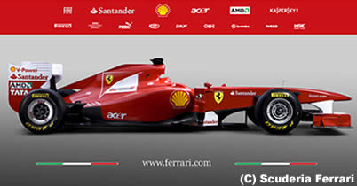 フェラーリ、2011年型車 F150は今後も大きく進化