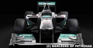 メルセデスGP 新車 MGP W02 画像を公開