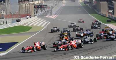 F1 バーレーンGP中止を主催者が発表