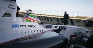 セルジオ・ペレス、新車C30での初テストはプログラムを終えられず