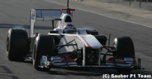 F1 ヘレステスト4日目の結果　小林可夢偉が2番手！