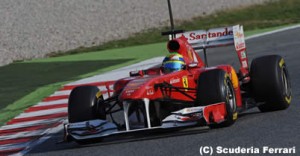 F1 バルセロナテスト4日目の結果