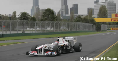 ザウバーの2台、オーストラリアGP失格！