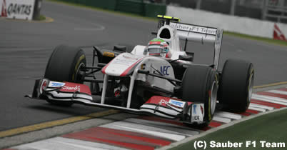 セルジオ・ペレス、F1オーストラリア決勝はポイント獲得を目指す