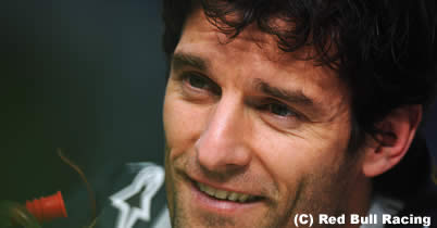 マーク・ウェバー「マレーシアの表彰台でシャンパンを浴びたい」