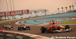 F1 アブダビGP、追い抜き増加のためコース改修