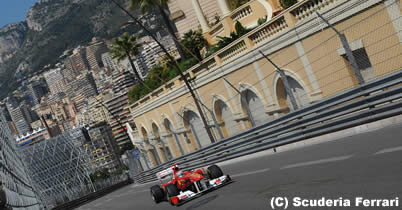 F1 モナコGPフリー走行2回目の結果