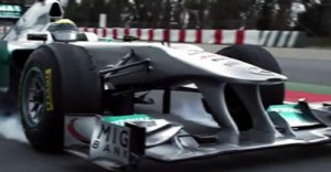 【動画】F1マシンのブレーキング解説　メルセデスGP（英語）