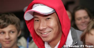 小林可夢偉、F1日本GPへの親子ペア招待追加を決定
