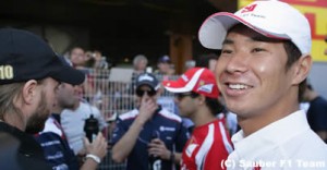小林可夢偉、F1日本GPのボックスカート参戦決定