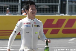 小林可夢偉、F1韓国GPでは「ポイント争いをできる」