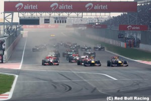 F1第17戦インドGP、レースレポート